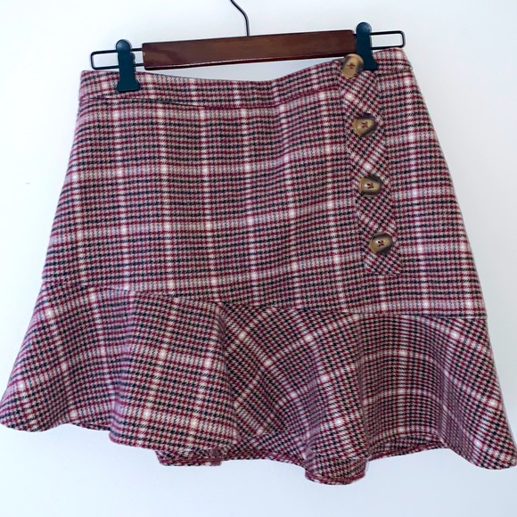 Forever 21 Plaid Skirt - Picture 2 of 2